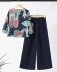 Summer Wide Leg Pant Sets