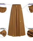 Summer Plus Size Wide Leg Pants