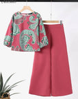 Summer Wide Leg Pant Sets