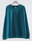 Women O Neck Loose Cotton Oversize Sweatshirts