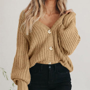 Thick Knitted Cardigan