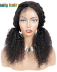 Brazilian Kinky Curly Lace Front Human Hair Wigs