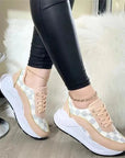 Female Fashion Casual Thick-soled Sports Shoes