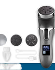 LCD Digital Display Electric Vacuum Cleaner Foot Scrubber Exfoliating Pedicure Beauty Supplies Gadgets