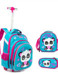 Three-piece Trolley Bag For Primary School Students