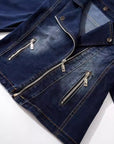 Slim Fit Stretch Denim Jacket