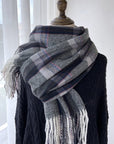 Plaid Scarf Women's Autumn And Winter Scarf