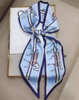 Long Decorative Shirt Scarf Summer Korean Style Hair Band Light Luxury