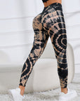 New Tie Dye Printed Yoga Pants