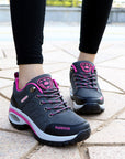 Autumn Winter Women Sneakers Air Cushion Design Platform Shoes