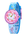 Children's Silicone Cartoon Transparent Cute Fashion Watch