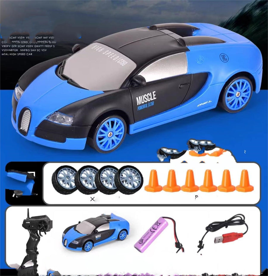 2.4G Drift Rc Car 4WD RC Drift Car Toy Remote Control GTR Model AE86 Vehicle Car RC Racing Car Toy For Children