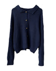 Retro Lazy Style Sweater Cardigan Jacket Women