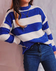 Casual Bold Stripes Sweater