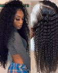 Brazilian Kinky Curly Lace Front Human Hair Wigs