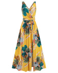 Floral Print Long Dress