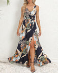 Floral Print Long Dress