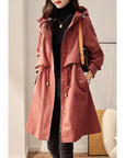 Women's Spring And Autumn Windbreaker Korean Fashion Overcoat