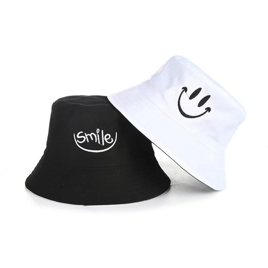 Double Sided Embroidery Bucket Hat