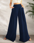 Fashion Straight Women's Wide-leg Pants Loose