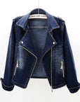 Slim Fit Stretch Denim Jacket