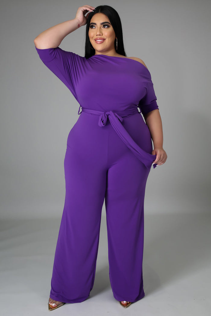 Women's Plus Size Jumpsuit Women's High Waist  Jumpsuit