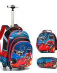 Three-piece Trolley Bag For Primary School Students