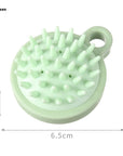 Household Shampoo Comb Head Brush Silicone Shampoo Massage Brush