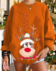 Christmas Elk Owl Sweater