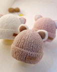 Cartoon Knitted Plush Children's Hat