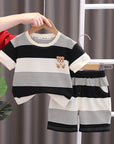 Children's Cartoon Short-sleeved Shorts Suit