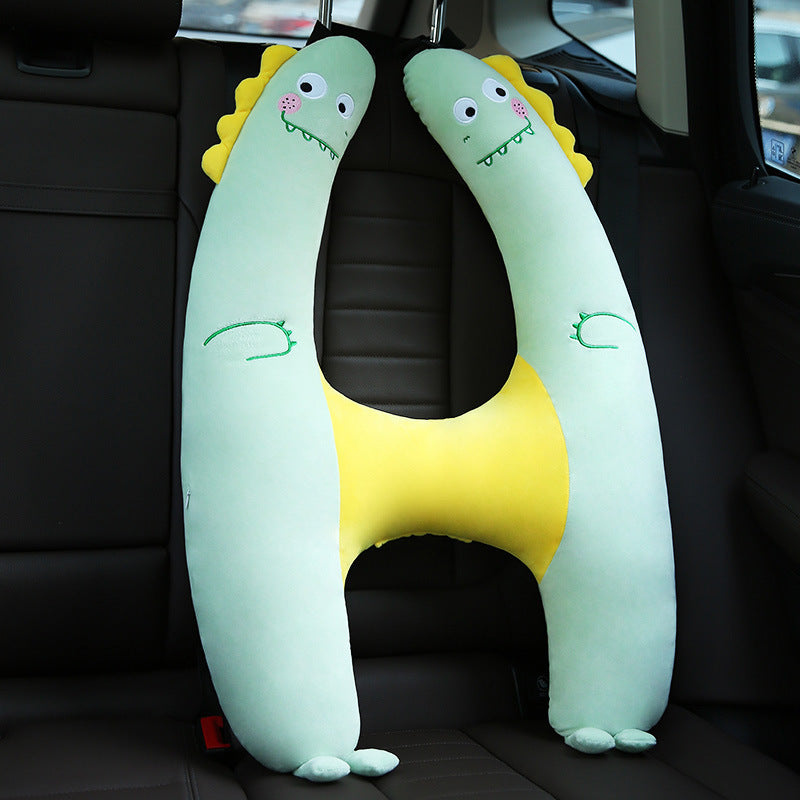 Anti-strangulation Neck Outing Pillow Baby Car Seat Belt Sleeping Artifact