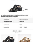 Summer Female Chunky Heel Rhinestone Hollow Out Peep-toe High-heeled Sandals