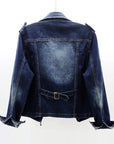 Slim Fit Stretch Denim Jacket