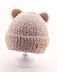 Cartoon Knitted Plush Children's Hat