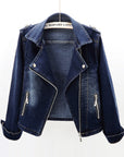 Slim Fit Stretch Denim Jacket