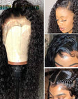 Brazilian Kinky Curly Lace Front Human Hair Wigs