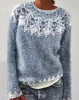 Fashionable Pullover Sweater