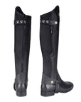 Cowhide Equestrian Chaps High Quality Thick Cowhide Double Zipper Riding Leg Guard Boots