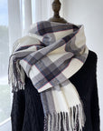 Plaid Scarf Women's Autumn And Winter Scarf