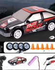 2.4G Drift Rc Car 4WD RC Drift Car Toy Remote Control GTR Model AE86 Vehicle Car RC Racing Car Toy For Children