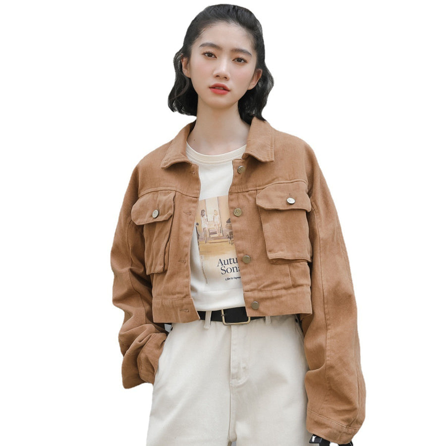 Design Small Short Denim Jacket Women Jacket